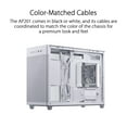 thumbnail image 3 of ASUS Prime AP201 White MicroATX Tempered Glass Edition Supports Graphics Cards up to 338mm, 360mm Coolers, & Standard ATX PSUs, Tool-Free Side Panels, Tempered Glass Side & Front Panel USB Type-C®, 3 of 7