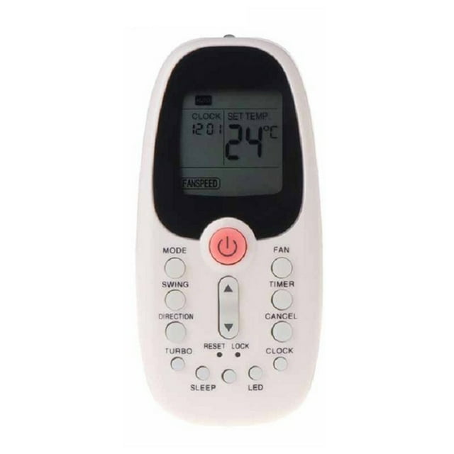 Inteprter Control remoto aire acondicionado versión en inglés regulador duradero controlador portátil eléctrico adecuado reemplazado Controles remotos