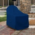 thumbnail image 4 of Covers & all Adirondack Chair Cover, 18 Oz Heavy Duty Waterproof UV & Weather Resistant All Season Protector, Outdoor Furniture Cover with Air Vents & Drawstrings (40" W x 37" D x 36" H, Blue), 4 of 6
