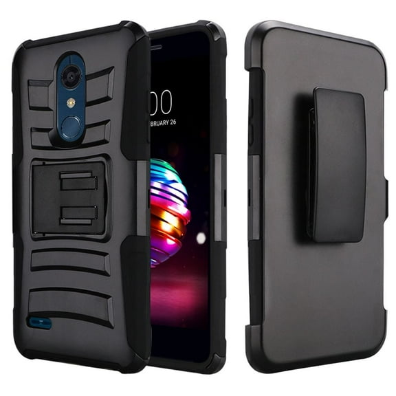 GSA Holster Case Kickstand for LG K30, K10 (2018) Harmony BLACK