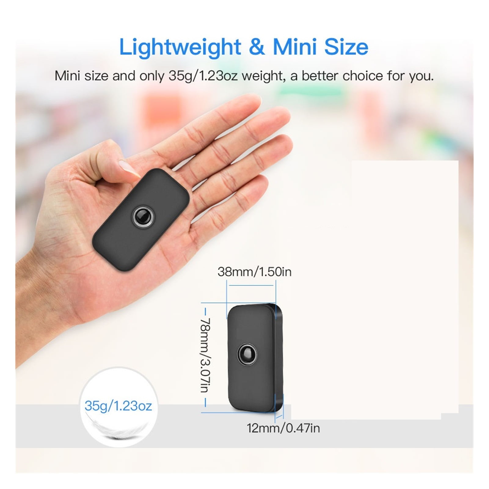 Mini 1D/2D QR Barcode Scanner 2.4G Wireless&amp;Bluetooth Bar Code Reader Portable 1D QR Image Scanner ,Easy to Operate