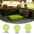 thumbnail image 4 of Kimunuk Canopy Replacement Cover, 12' x 20' Outdoor Portable Carport Replacement Canopy with Ball Bungees for Car Garage Shelter Tent Party Tent, Grass Green ,Frame is Not Included, 4 of 6