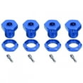 thumbnail image 1 of Hex Adapter Hub Accessory 5mm 0.2in Aluminum Alloy Tire Combiner Coupler Fit For  EREVO 1/10 CarDark Blue, 1 of 8