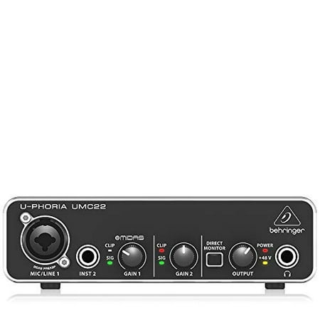 behringer audio interface (UMC22)