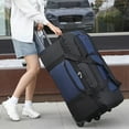 thumbnail image 3 of Large Capacity Expandable Trolley Luggage Bag, That Can Be Carried, Handled Or Pulled On Wheels, 3 of 4