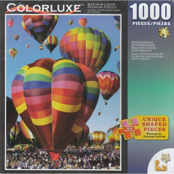 Colorluxe 1000 Piece Puzzle - Albuquerque International Balloon Fiesta