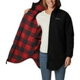 thumbnail image 5 of Columbia Women's Chatfield Hill Novelty Jacket, Black/Red Lily Check Print, X-Large, 5 of 8