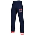 thumbnail image 2 of Men's Starter Navy New England Patriots Blitz Fleece Jogger Pants, 2 of 3