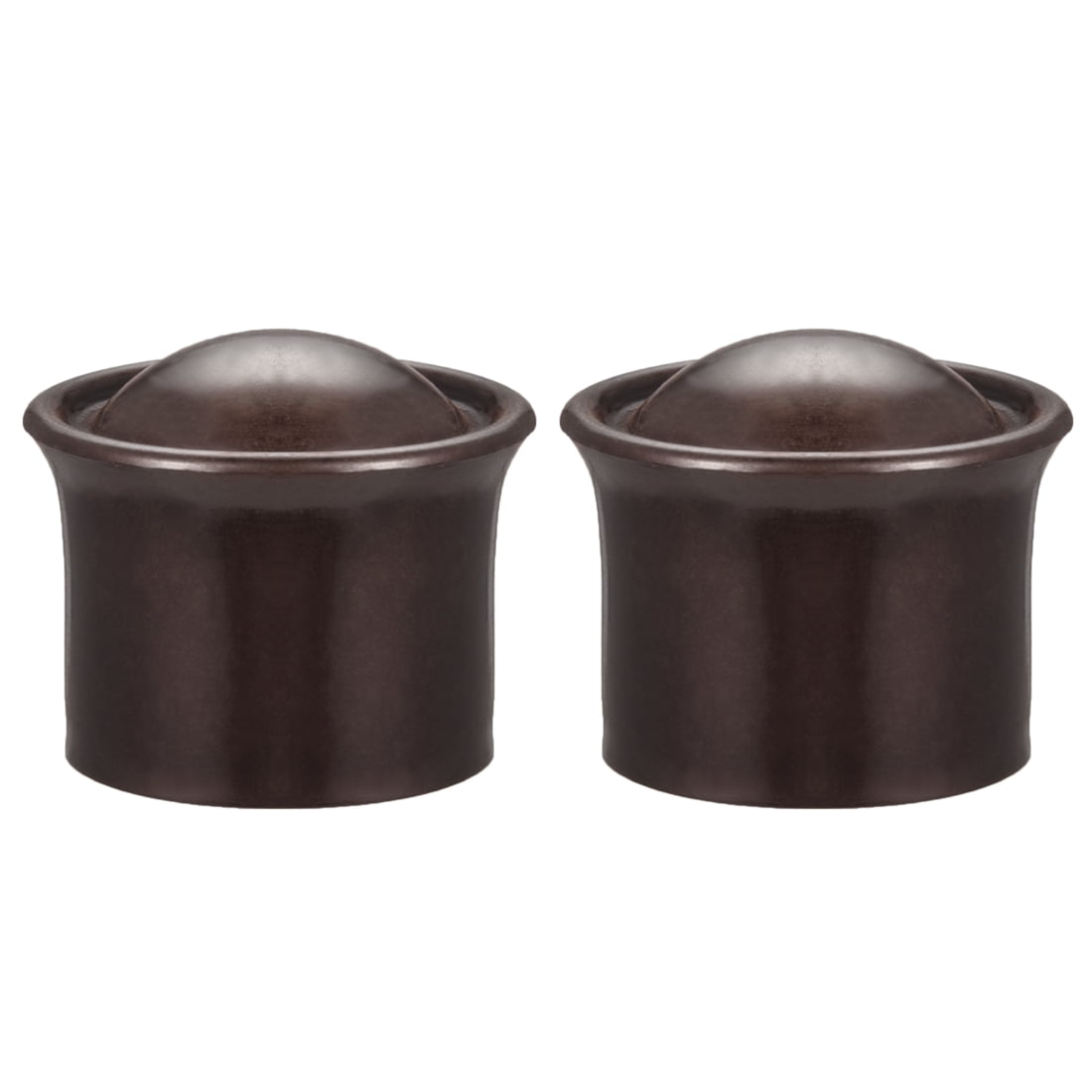 2x Elegant Curtain Panel Rod Ends Drapery Pole Finals Decorative Dia 28mm