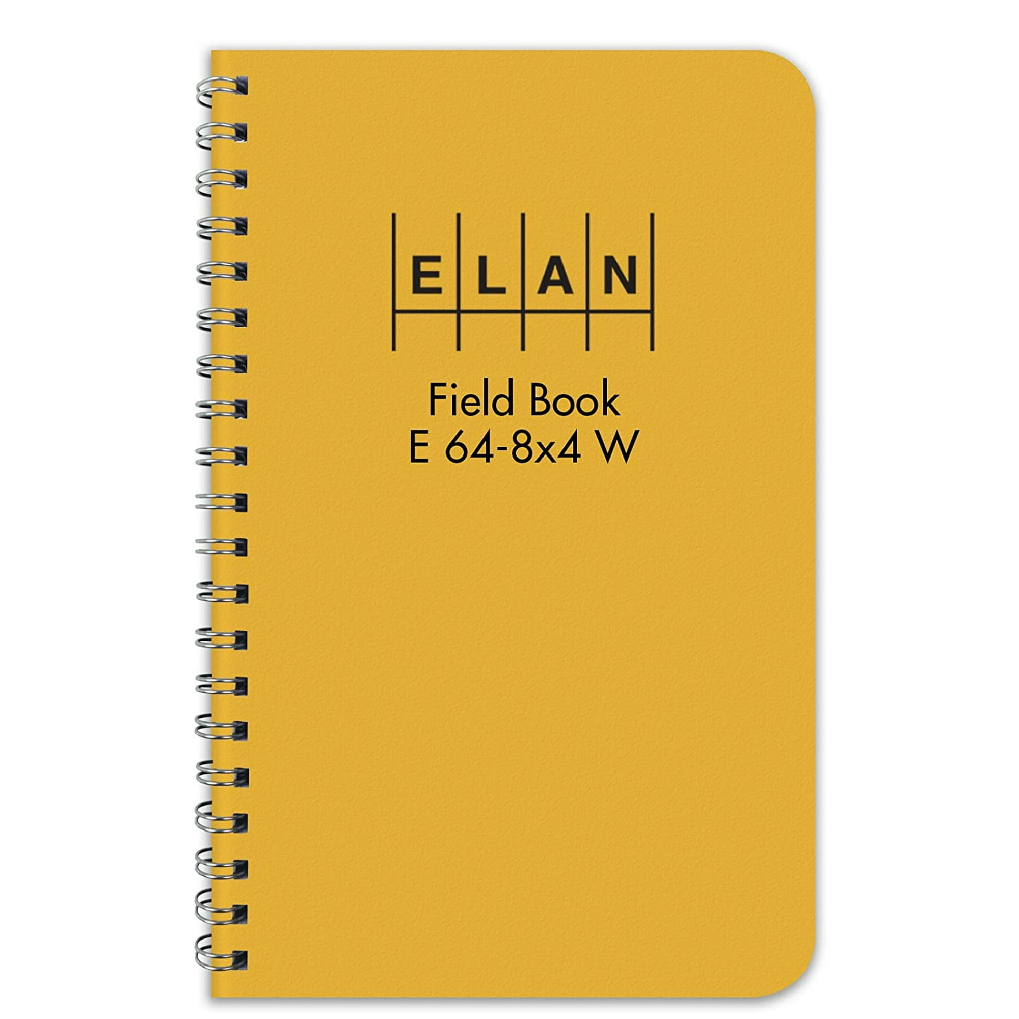 Elan Publishing Company E64 8x4w Wire O Field Surveying Book 4 X 7 Yellow Stiff Cover Pack Of 6 Walmart Canada