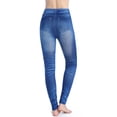 thumbnail image 4 of SAYFUT Women's Skinny Jegging Seamless Stretchy Jean Like Soft Yoga Pants Leggings, 4 of 4
