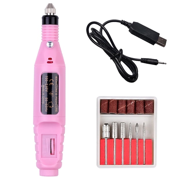 Worallymy-máquina eléctrica profesional para manicura Kit de brocas para uñas herramienta artística para lima de uñas removedor de esmalte de Gel para pedicura Worallymy JD735805114