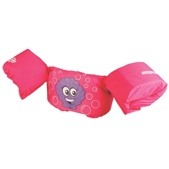 Chaleco salvavidas para niños Puddle Jumper Cancun Series - Almeja - 30-50 libras