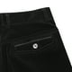 thumbnail image 5 of Pantalones de pana rectos de color liso con bolsillo informal para hombre, 5 of 7