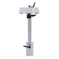 thumbnail image 5 of Removable Table Leg Aluminum Alloy White 360 Degree Rotation Detachable Telescopic Table Leg for Yachts RV Motorhome, 5 of 5