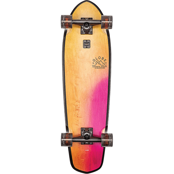 Globe Big Blazer Complete Skateboard 9.12X32 Washed Yellow