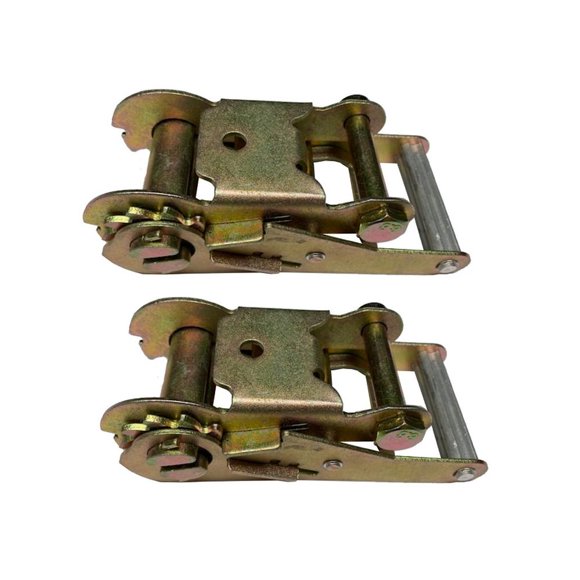 STARRR 12-Pack Axle Straps For Tow Dolly – Ratchet Tie Down With Shackle Clevis