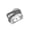 Black, variant on Crossover Statement Rings for Women 14k Band Ring Black Marcasite Wide Chunky Twist Rings