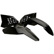 Acerbis Replica Plastic Kit Black for KTM 200 XC-W 2008-2011
