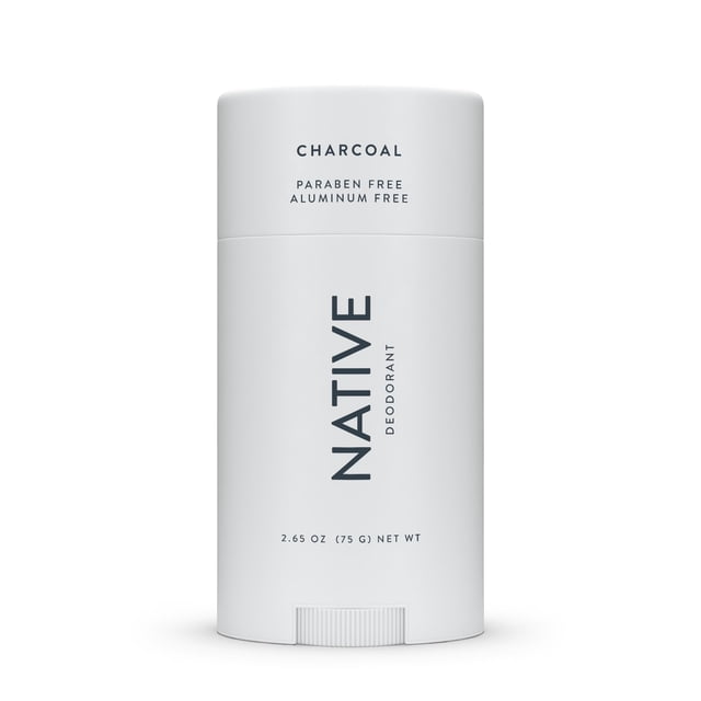 Desodorante Native Charcoal Natural para hombre sin aluminio