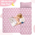 thumbnail image 4 of Pink Cute French Bulldogs Toddler Nap Mats for Kids Preschool,Sleeping Mat Bag or Kids,Toddler Sleeping Bag,Toddler Nap Mat or Daycare, 4 of 6