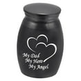 thumbnail image 5 of oshhnii Dog Cat Funeral Storage Container Pet Burial Retain Memories Metal Urn Black, 5 of 9