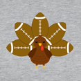 thumbnail image 3 of CafePress - Football Turkey Long Sleeve T Shirt - Womens Baseball Tee, 3 of 4