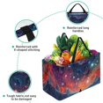 thumbnail image 3 of Galactic Space Collapsible Oxford Cloth Storage Bin: Reusable, Foldable, and Large Capacity - Ideal for Groceries, Bags, Collapsible Buckets, and Picnic Baskets, 3 of 7