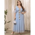 thumbnail image 3 of Amazing-snazzy Elegant Ruffled Maxi Dress | Plus Size large Maxi Dress | Summer Maxi dress | Muslim Party Dress | Ruffled Maxi Dress, 3 of 4