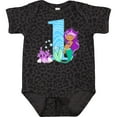 thumbnail image 3 of Inktastic First Birthday Mermaid Girls Baby Bodysuit, 3 of 5