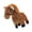 Brown, variant on Educational Walking Talking Black Foot Horse Plush Animal For Children