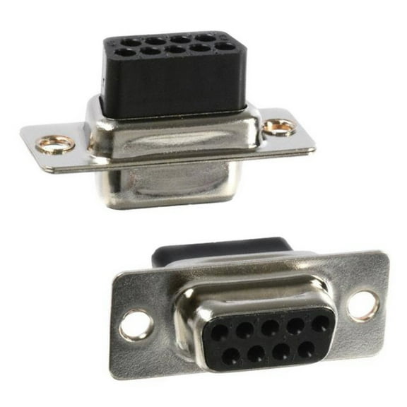 Pack of 2 170-009-273L000 Connector Contacts Housing D-Sub 9 Position Receptacle for Female