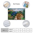 thumbnail image 2 of HAPPY KINGDOM by Margaret Keane Poster Poster Decorative Painting Canvas Wall Art Living Room Posters Bedroom Painting 16x24inch(40x60cm), 2 of 6