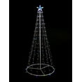 thumbnail image 1 of MULTI-FUNCTION TIMED LED TREE - 252 RGB LEDS WITH REMOTE, 1 of 3