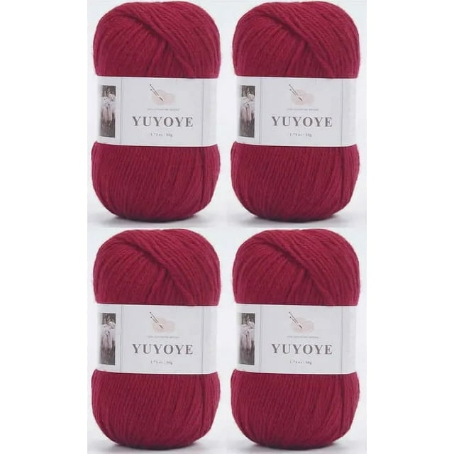 Generic 4-Ply 100% Merino Wool Yarn, 50g