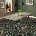 thumbnail image 4 of COZONY Washable Area Rug, 9x12 Dark Green Soft Large Rug, Washable Non-Slip Carpet for Living Room, Bedroom, Dining Room, 4 of 11