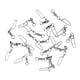 thumbnail image 4 of Giratorio de Pesca kusrkot 20 piezas rodamiento de bolas con cierre 4 #, 4 of 7