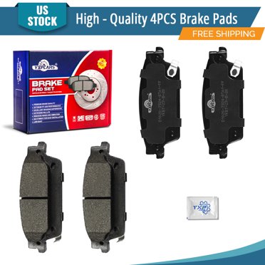 Rear Ceramic Brake Pads For 2006-2018 Toyota RAV4 2.5L/3.5L – Henzikon High-Performance