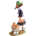 thumbnail image 1 of Estatua de Bruja XINYU con camión de calabaza Decoración Halloween, 1 of 3