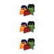 thumbnail image 3 of Yuarrent Paquete de 5 bolsas secas impermeables para kayak, pesca, Rafting, canoa, paquete de almacenamiento, bolsa reutilizable portátil Type1 NO1, 3 of 6