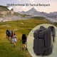 thumbnail image 5 of 30L Deportes al aire libre Mochilas impermeables Mochila de almacenamiento grande Negro JShteea Para Estrenar, 5 of 7