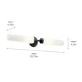 thumbnail image 3 of Kichler Lighting - Truby - 2 Light Bath Vanity In Contemporary Style-4.5 Inches, 3 of 10