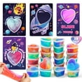 thumbnail image 1 of Tarjetas de San Valentín ShyLizard, set de regalo con slime de 28 piezas, 1 of 7