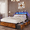 Rustic brown, variant on Satifur Queen Bed Frame with 6 Storage Drawers, Metal Platform Bed Frame with 2-Tier Storage Headboard & LED, Built in Charging Station, Noise-Free, No Box Spring Needed, Rustic Brown