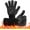 Black, variant on TEXIJUSO Barbecue Gloves Heat Resistant Oven Gloves with 800 Degrees Extremely Heat Resistant Cooking Gloves for Baking Grilling Cooking BBQ