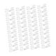 thumbnail image 5 of 100 clips para cables, organizadores, gestión de cables, organizadores de cables, multifuncionales. Blanco, 5 of 9