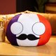 thumbnail image 3 of Countryballs juguete polaco niños país juguete mini colgante lindo llavero anime juguete niño niña 10cm（4in）, 3 of 7