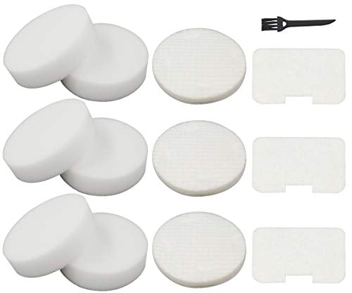 4-Pack Foam and Felt Filter Kit for Shark Navigator Swivel NV26 Upright Vacuum 