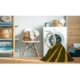 thumbnail image 2 of Ahgly Company Machine Washable Indoor Square Transitional Night Red Area Rugs, 4' Square, 2 of 7