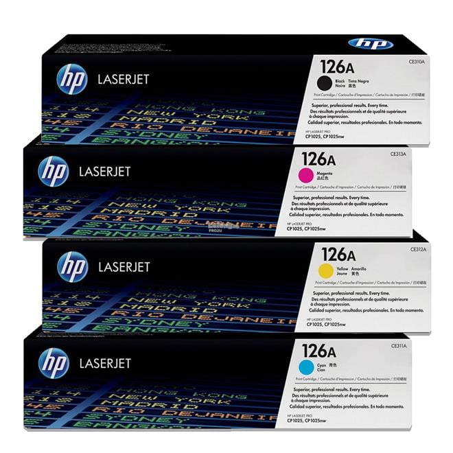 Toner for Hp Laser Ink Color jet Printer Cartridge CP1025 CP1025nw 126A CE310A